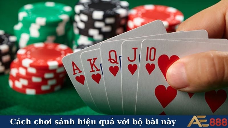Cách đánh sảnh trong Poker "bách phát bách trúng" cho newbie 5 Cách chơi sảnh hiệu quả với bộ bài này