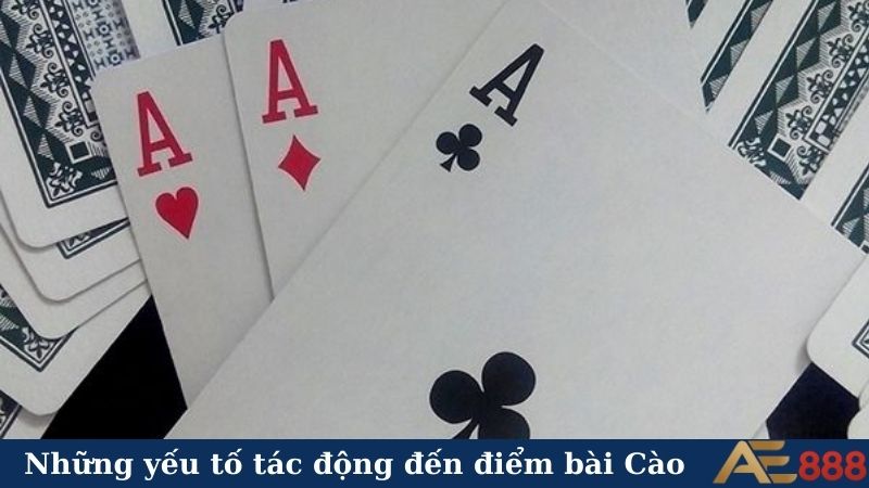 Cách tính điểm trong game bài Cào đơn giản, dễ ăn tiền 5 Những yếu tố tác động đến điểm bài Cào